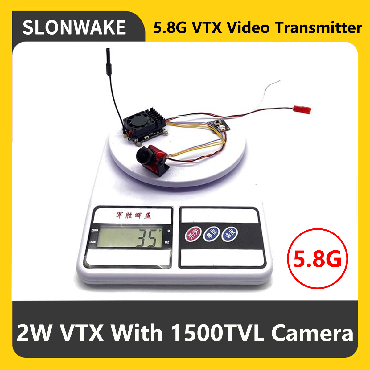 Drone Rc Camera - Transmisor FPV VTX SLONWAKE 5.8G 2000mW