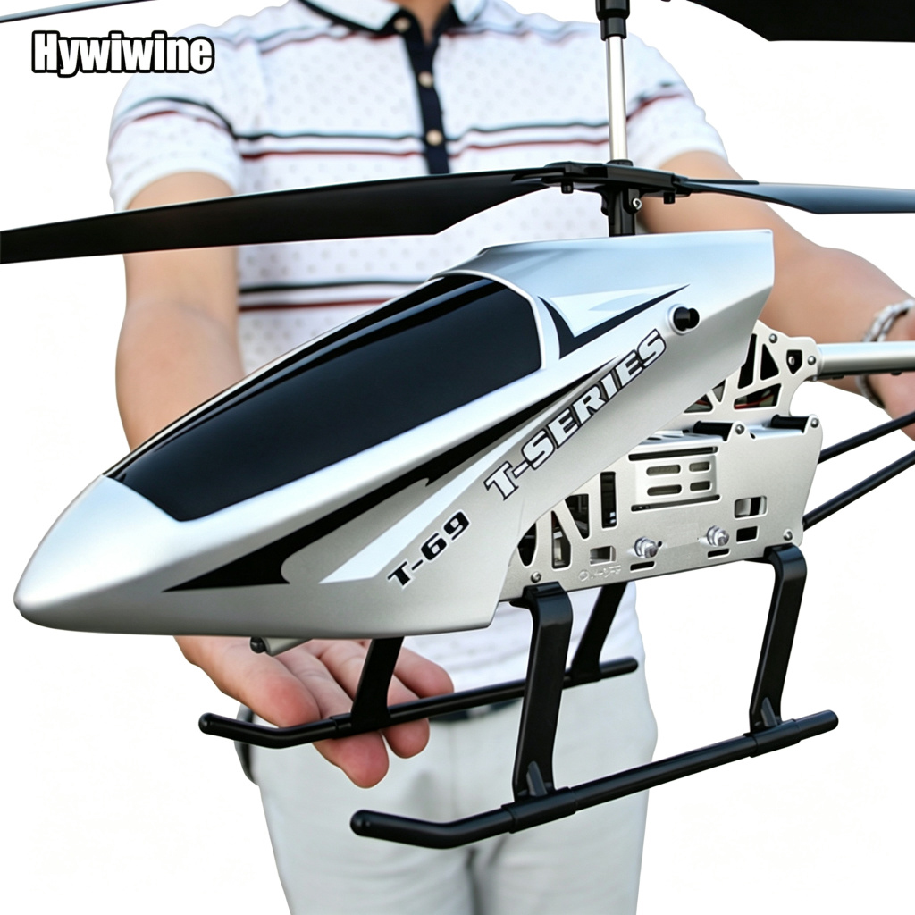 Drone Vera Rc - Helicóptero RC Grande de 3.5 Canales,