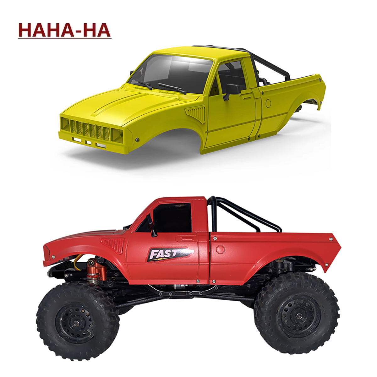 Rc Car Body Shell - IR60-24 Carrocería Rígida para Pickup con