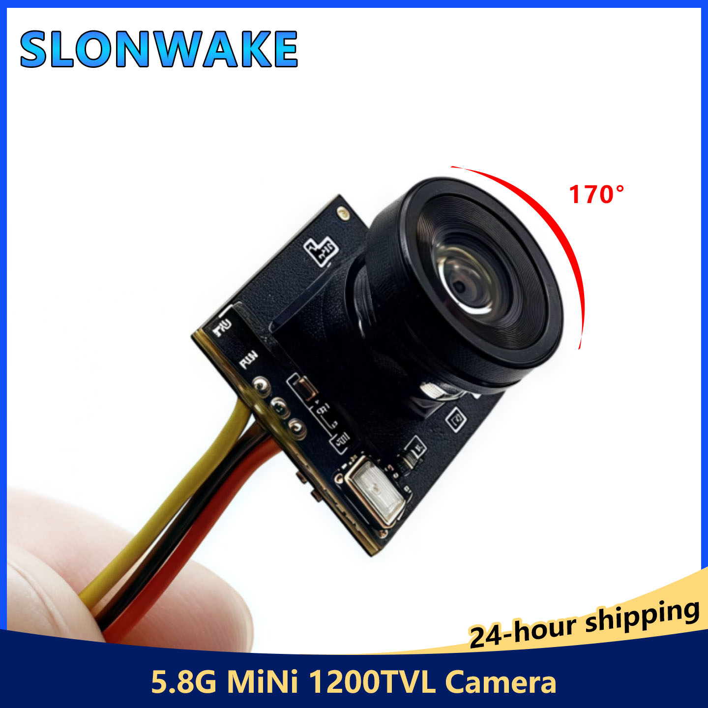 Drone Rc Camera - Cámara FPV SLONWAKE Ultra Mini 5.8G