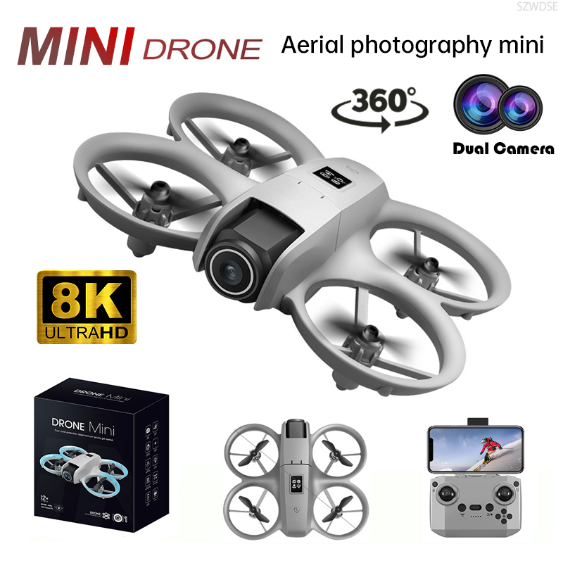 Rc Drone Uav - Mini Dron Profesional con Cámara 8k,