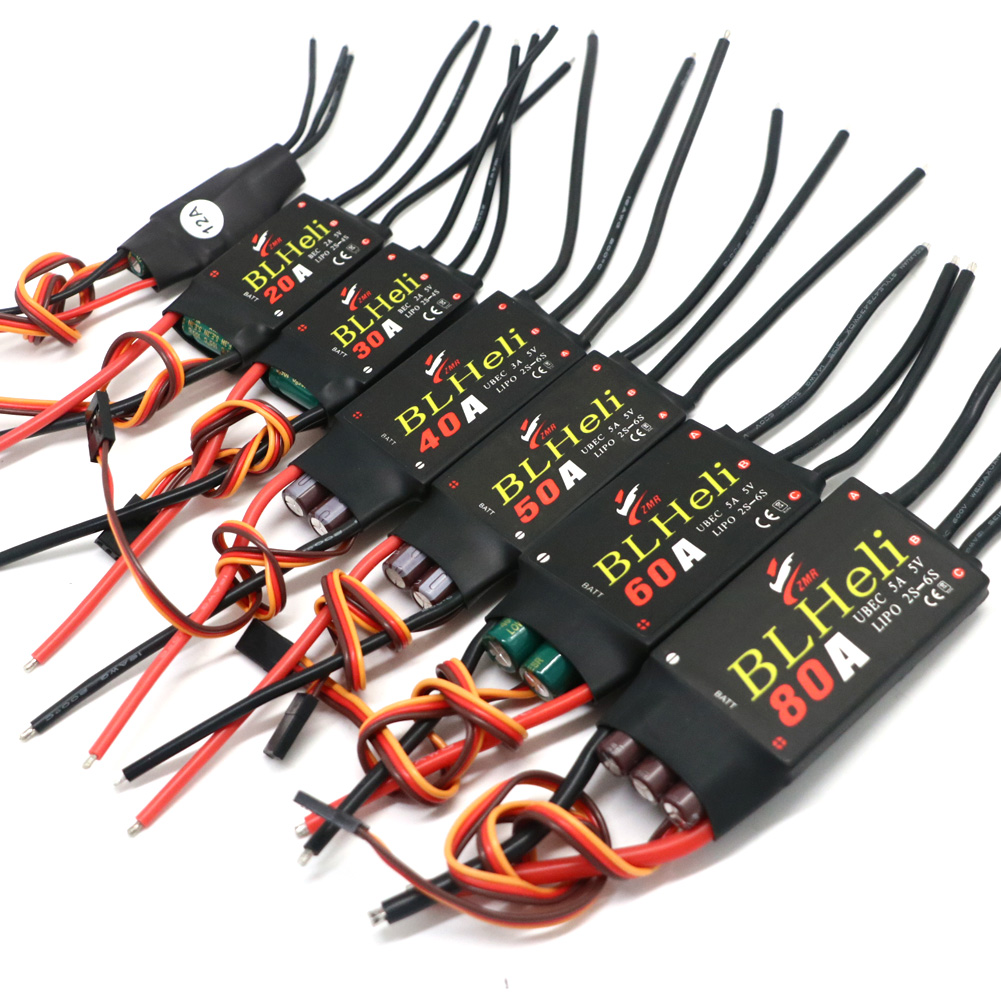 Drone With Rc Controller - BLHeli sin escobillas ESC 80A 12A