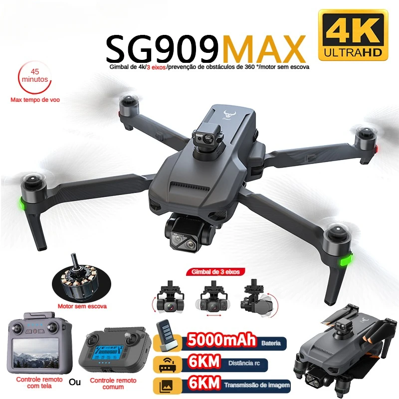 Drone Rc App - ZLL SG909 SG909MAX Dron profesional con