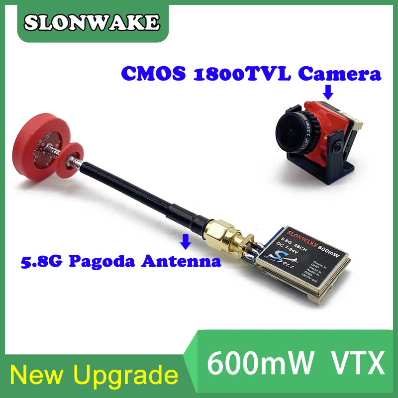 5,8G 48CH 600mW VTX-CAM ajusta - Drone With Rc Controller reseña y precio
