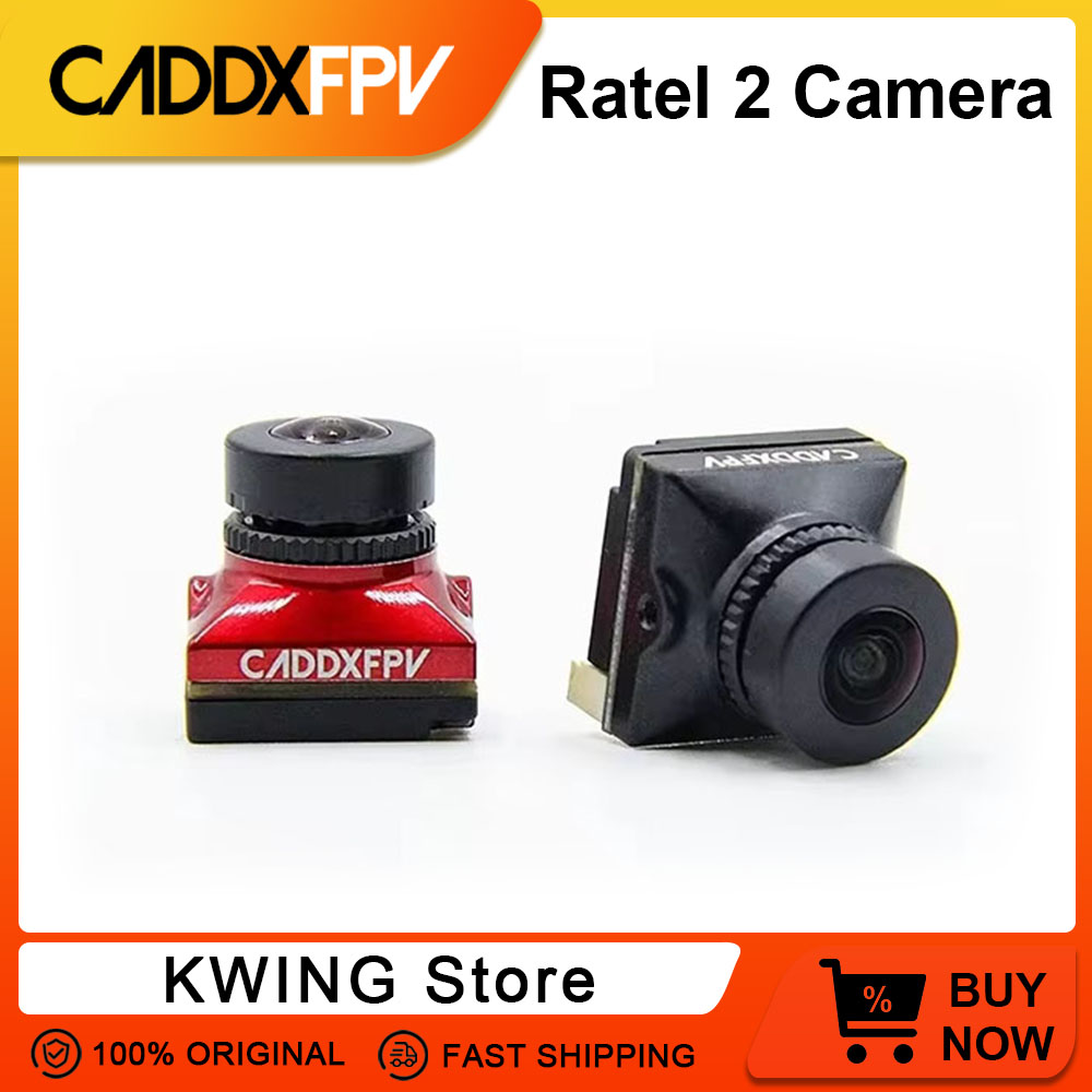 Caddx Ratel 2 V2 cámara FPV Ra - Drone Rc Camera reseña y precio