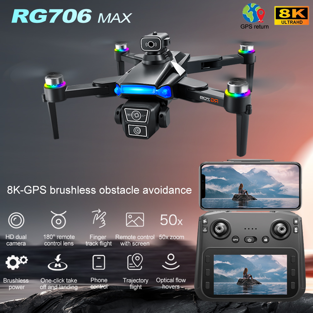 JJRC RG706 Max GPS Drone con c - Drone Aircraft Jjrc reseña y precio