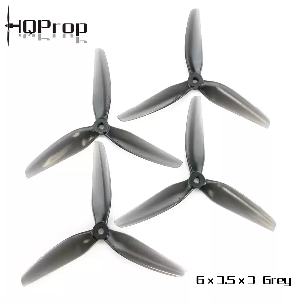 6 pares de hélices HQProp 6X3. - Drone Rc Race reseña y precio