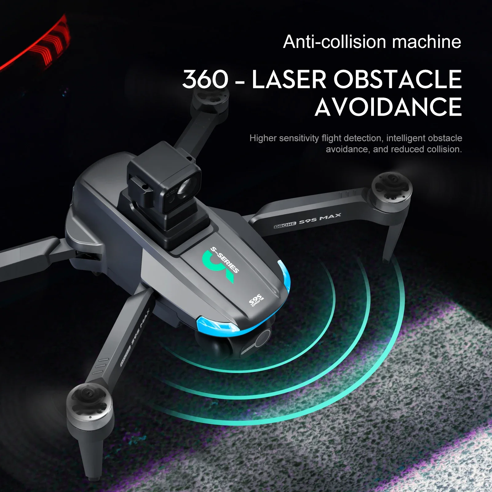 Nuevo S9S MAX MINI Drone 4K 2  - Drone Rc App reseña y precio