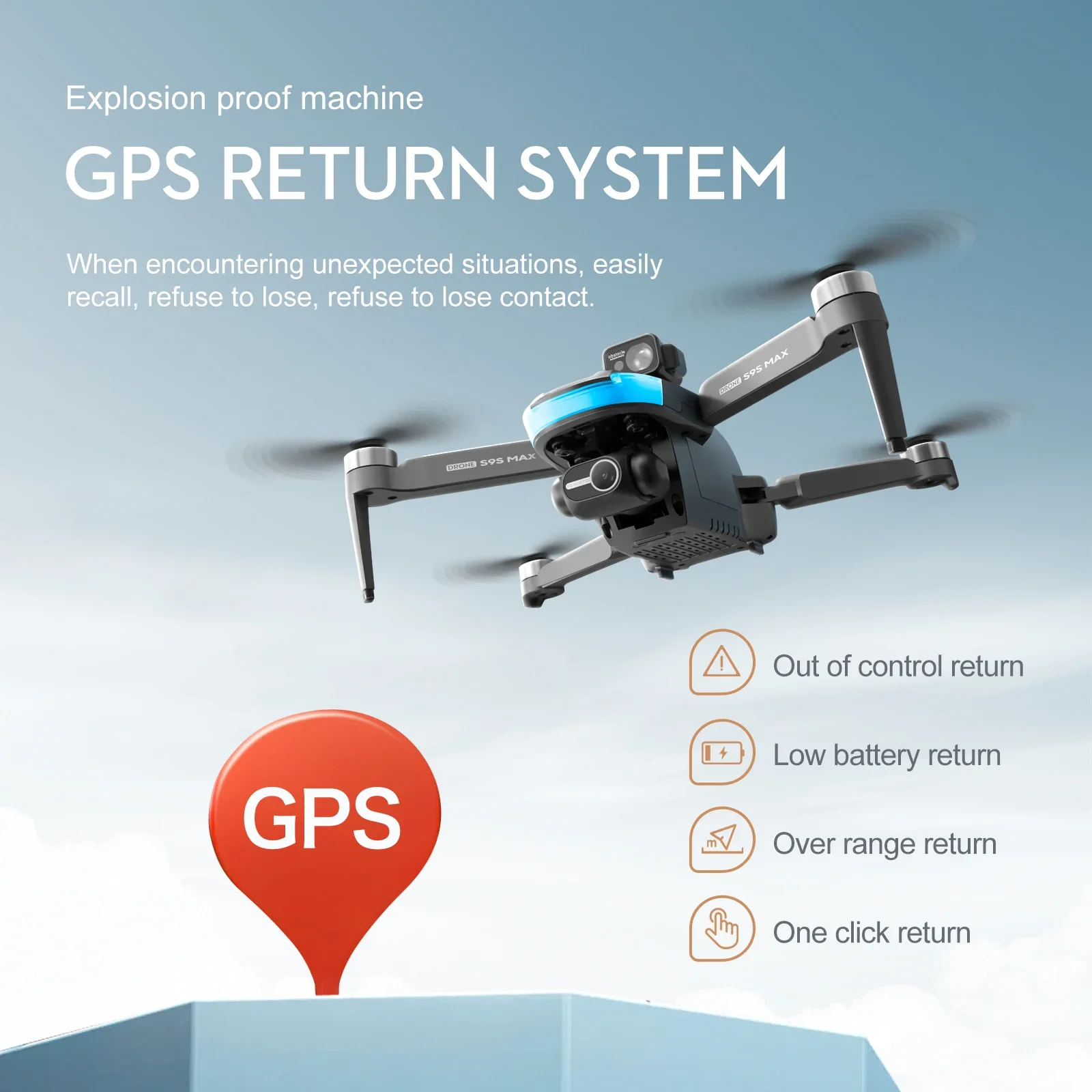 Nuevo S9S MAX MINI Drone 4K 2  - Drone Rc App reseña y precio