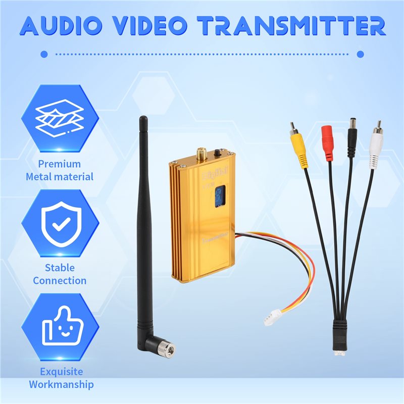A48U 1.5G 1.5W FPV VTX 12CH 15 - Rc Transmitter Drone reseña y precio