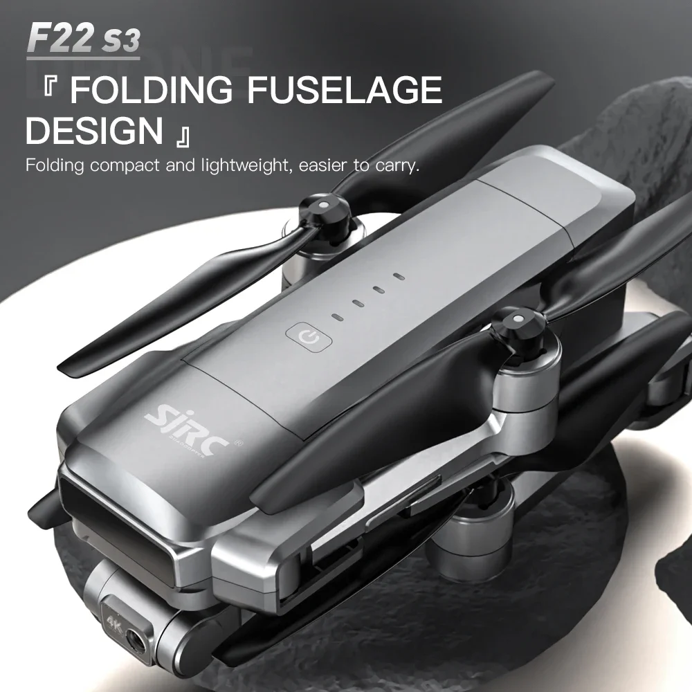 Dron SJRC F22 S3 pro plegable  - Drone Vera Rc reseña y precio