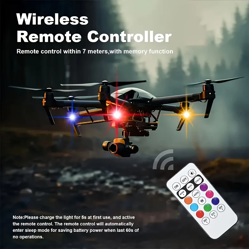 Luces estroboscópicas LED para - Drone Aircraft Jjrc reseña y precio