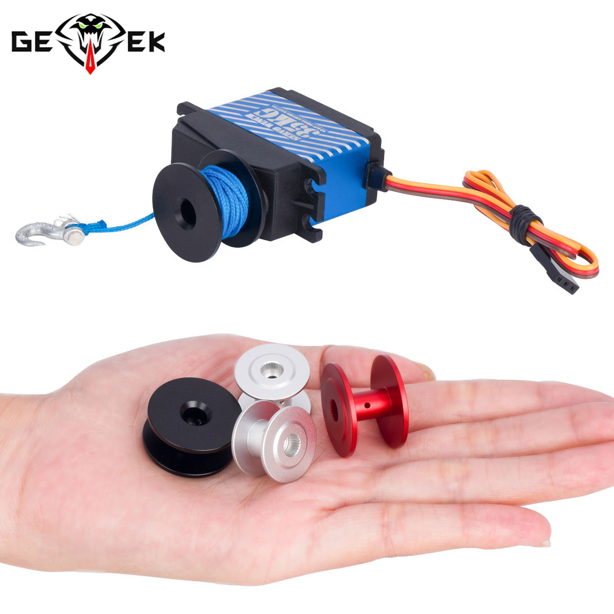 Carrete de cabrestante Servo p - Rc Car Body Shell reseña y precio
