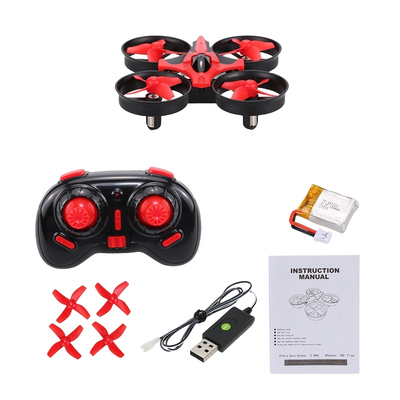 Mini 2,4G 4CH giroscopio de 4  - Drone Aircraft Jjrc reseña y precio
