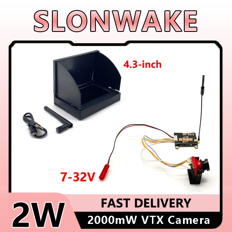 SLONWAKE FPV, transmisor VTX d - Drone Rc Camera reseña y precio