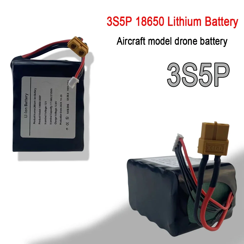 Batería recargable de iones de - Rc Drone Uav reseña y precio