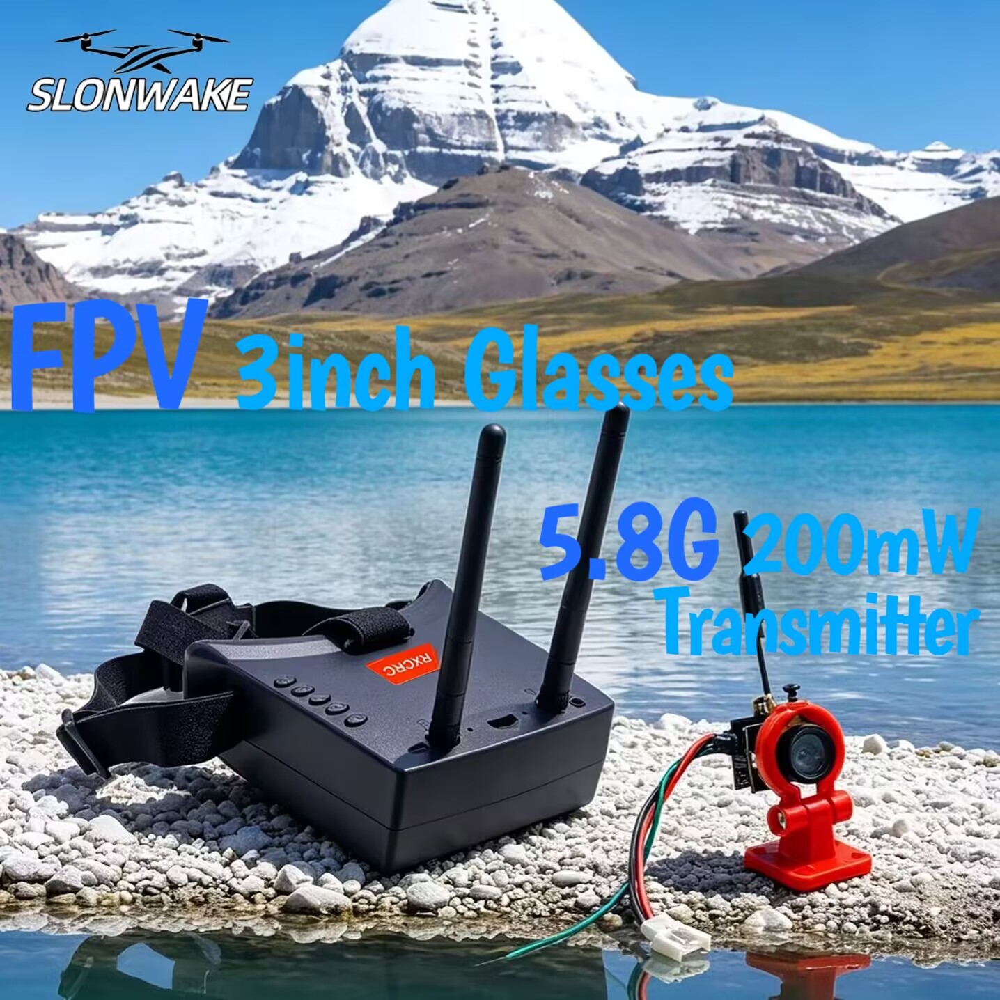 SLONWAKE Cámara de Transmisión - Drone Rc Camera reseña y precio