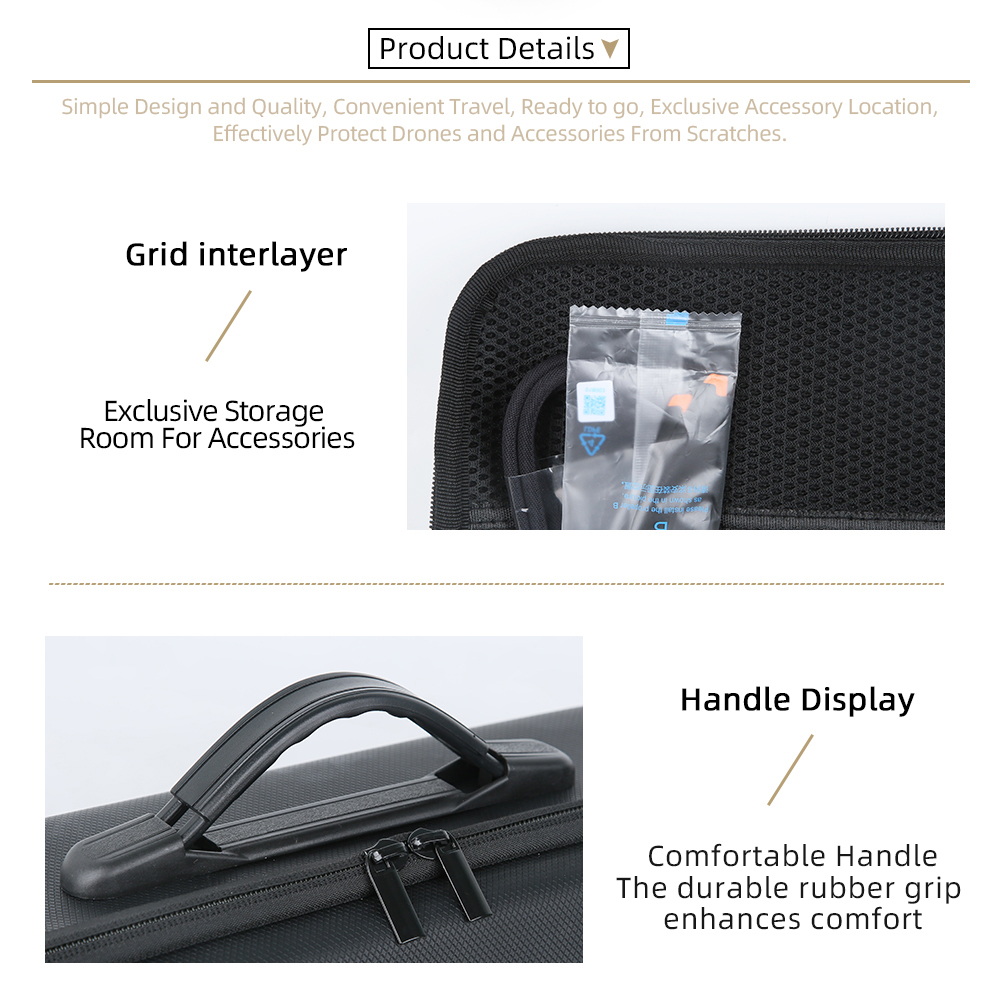 Bolsa de almacenamiento, estuc - Drone Dji Rc N1 reseña y precio