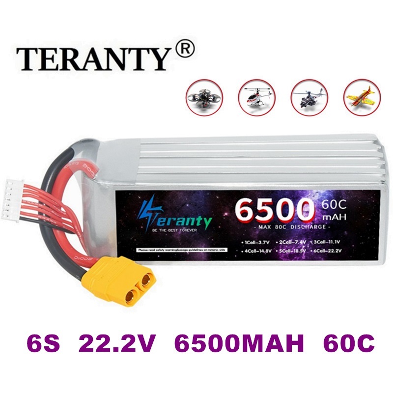 Batería Lipo TERANTY 6S 22.2V  - Drone Rc Truck reseña y precio