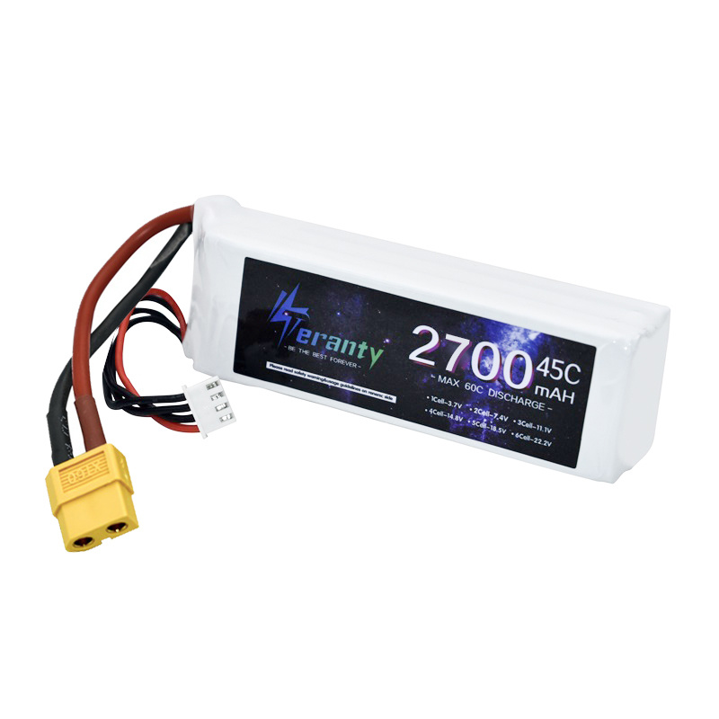 11,1 V 2700mAh 3S 45C Lipo bat - Rc Boat reseña y precio